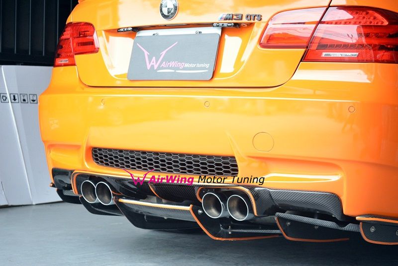 BMW E92 M3 Varis rear diffuser and under panel 03
